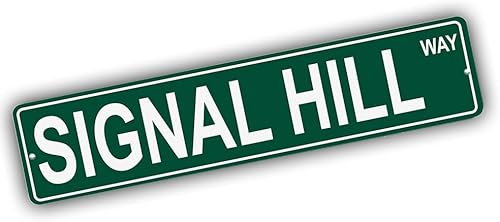 Vista 384 de Ohio Mountains Pick Your Mountain Compatible/repuesto para Ballards Hill United States Mountain Aluminio Metal Tin Street Sign Style decoración