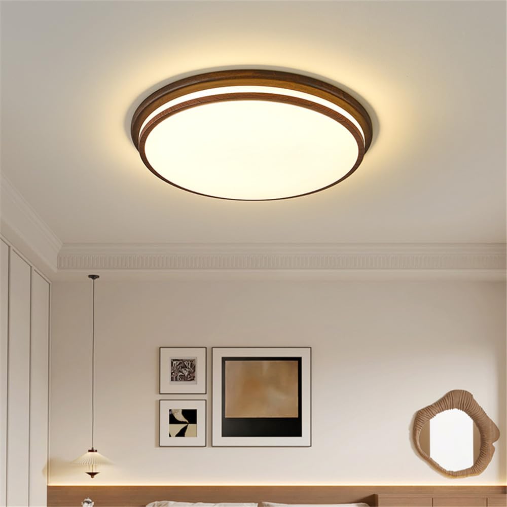 KXEcoLife Nordic LED Ceiling Lamp Contemporary Simplicity Art Living Room Restaurant Bedroom Study Children's Corridor Balcony Lights (3805D D53CM)