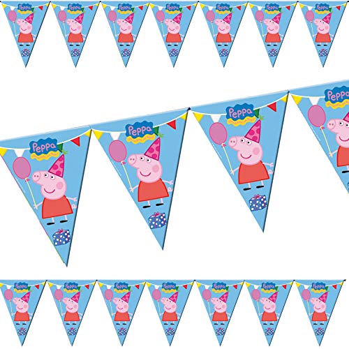 Preisvergleich Produktbild Peppa Pig Wimpelkette (Verbetena 016000776)