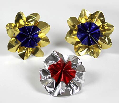 Hygloss Products Metallic Foil Paper Sheets - 8 Assorted Colors, 8 1/2 X 10”, 24 Sheets #TOP3