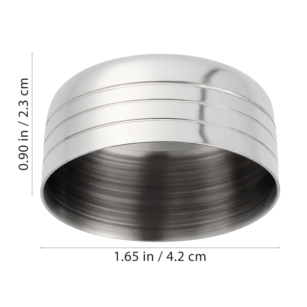 Zerodeko Tapa de acero inoxidable para coctelera de 550 ml, reutilizable, accesorios para cócteles y bebidas, ideal para bar y para el hogar