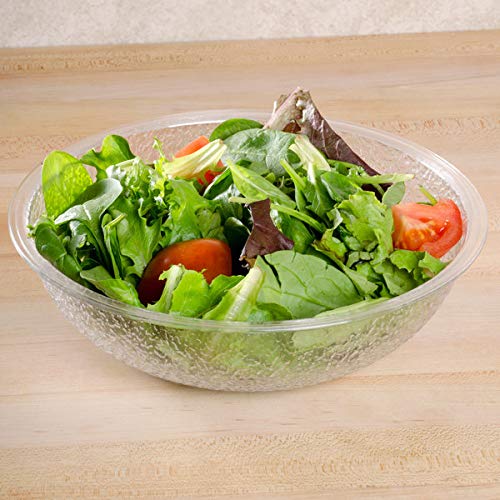 Cambro Manufacturing Psb10176 Camwear Bowl Pebbled Clear 10'' (1 Each) #TOP2