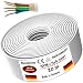 Produktbild Feuchtraumkabel Stromkabel von 5m bis 70m Mantelleitung NYM-J 5x4 mm² Elektrokabel Ring für feste Verlegung (10 m)