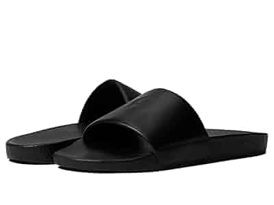 ポロラルフローレン　サンダル　ブラック　革 Zane レザー サンダル（サンダル）｜POLO RALPH LAUREN（ポロ