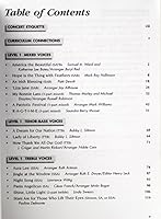 Choral Connections Beginning Level 1 & Level 2 (Bonus Book) : Mixed Voices / Tenor-Bass Voices / Treble Voices 0078204577 Book Cover