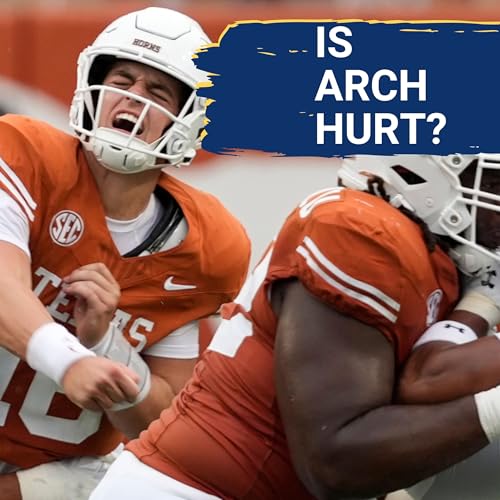 Page de couverture de CONSPIRACY: Is Arch Manning Hurt? And Sark's Weird Response | OU's John Mateer the Heisman Favorite?