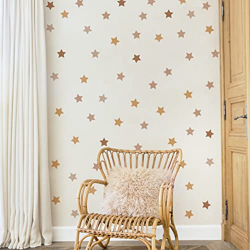 Qucheng Boho Wall Decal Stickers Star Kids Toddler Bedroom Art Removable Stickers Decor Nursery Playroom Vinyl Waterproof Wall Decoration 6 Sheets #TOP11