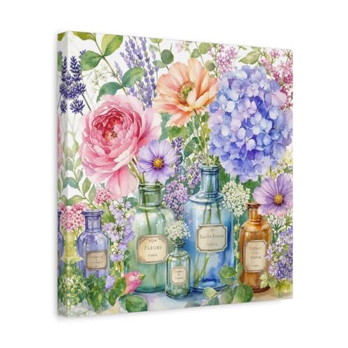 Impression sur toile floral flower arrangement pour décoration murale