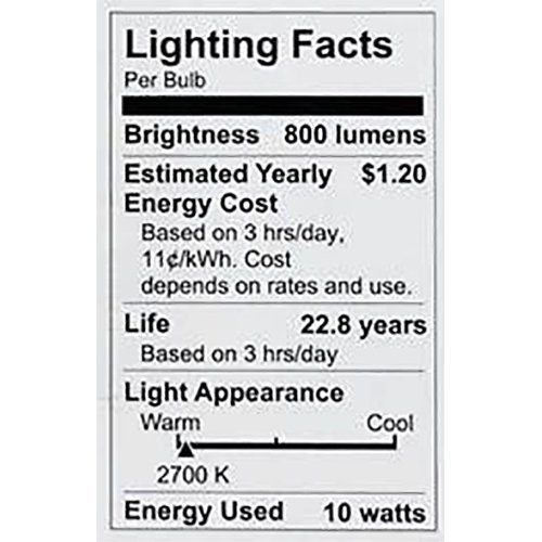 Philips 462168 Led Bulb 8 Pack 60 Watt Equivalent, Daylight (5000K) A19 Non Dimmable, Medium Screw Base #TOP6
