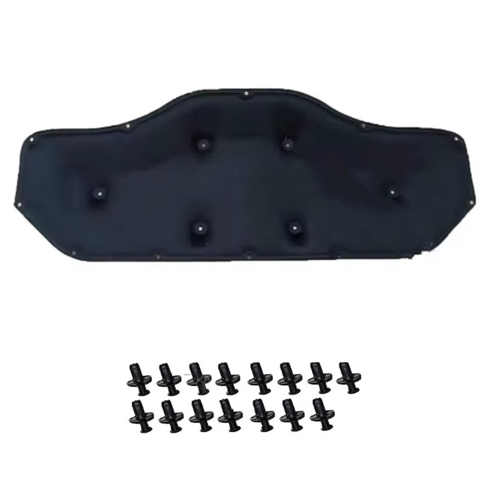 Adcvheg One Color Bonnet Compatible With Bmw For X1 F48 F49 2016 2017 2018 2019 2020 2021 2022 Car Hood Thermal Lining Engine Soundproof Cotton Insulat Mat