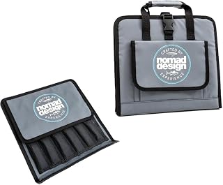 Nomad Design Jig Wallet & Insert Sleeve Bundle - Double your Fishing Jig Storage Capabilities