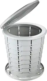 NTK, Banheiro Eco Camp Light, Vaso Sanitário Ecológico Portátil e Dobrável para Atividades ao Ar Livre, 15 Litros.