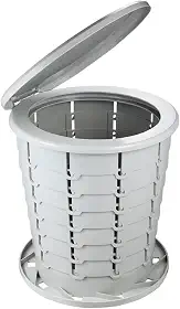 NTK, Banheiro Eco Camp Light, Vaso Sanitário Ecológico Portátil e Dobrável para Atividades ao Ar Livre, 15 Litros.