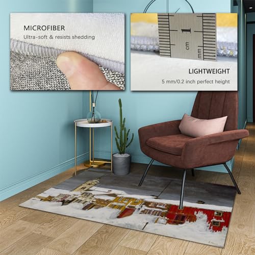 Tapis Lavable Harald Sohlberg pour studio et solarium sans poussière - 5