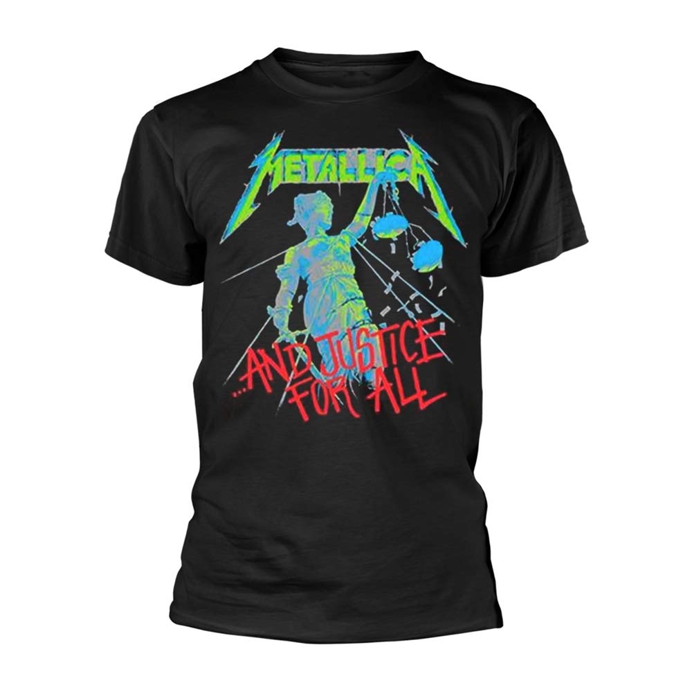 LLICA AND JUSTICE FOR ALL Tシャツ XL T-shirt męski okrągły dekolt METALLICA rozmiar L