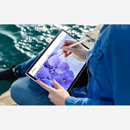 Image of Samsung Galaxy Tab S9 FE+ 12.4 inch 128 GB Android Tablet, IP68 Water- and Dust-Resistant, Long Battery Life, Powerful Processor, S Pen, 8MP Camera, Lightweight Design, US Version, 2023, Mint