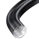 Empi 3705 Black Fresh Air-Fan Shroud Heater Hose / Vw Air-cooled Engines