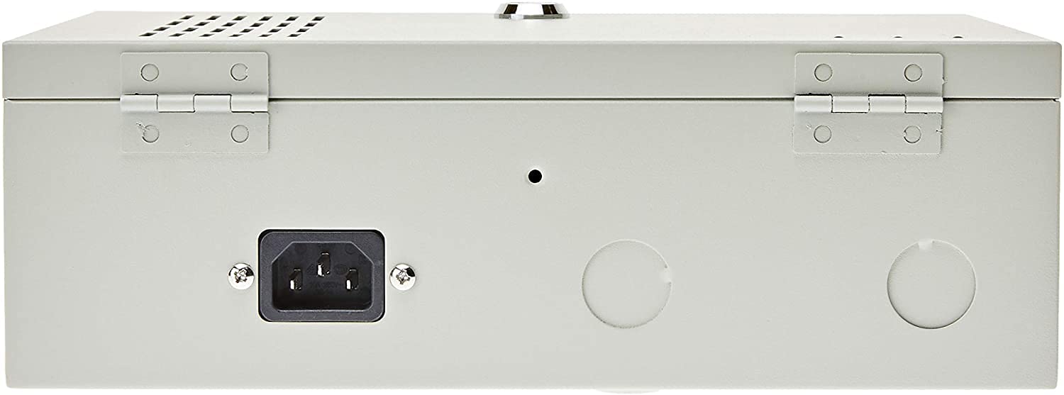 Jandei – Alimentatore 220V-12Vdc 5A carica batteria 9 uscite armadio