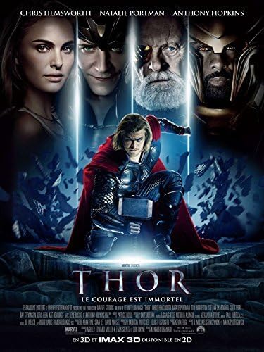 Affiche Cinéma Originale Thor 120x160 Film Marvel Collector Année 2011