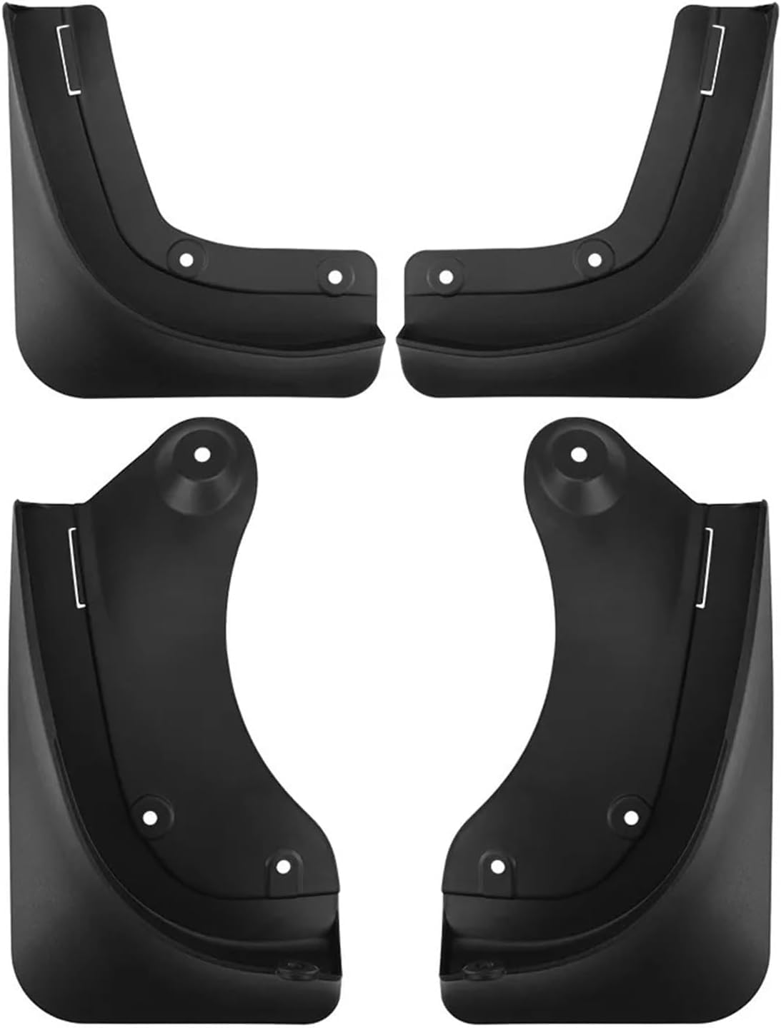 RSCBB 4 Pcs Car Mud Flaps Splash Guards for Tesla Model Y Juniper 2025, Easy Installation Mudguards Front Rear Mud Flaps Splashproof Waterproof Car Accessories