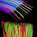 Glow King 75pc UV Blacklight Reactive Fluorescent Neon Balloons for Tying Balloon Animals / Decorating (PUMP NOT INCLUDED)
