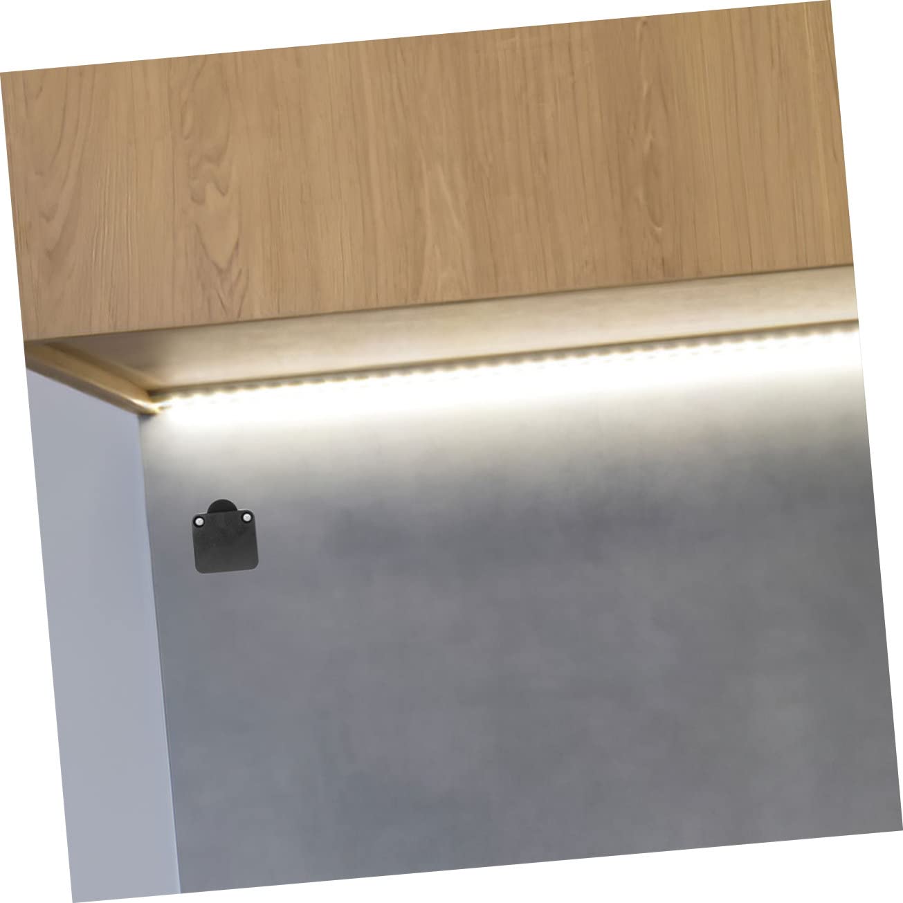 Ciieeo 10 piezas Interruptor de Puerta para Luz de Armario Control Eléctrico Automático para Luces de Gabinete con Tornillos Fácil Instalación Negro