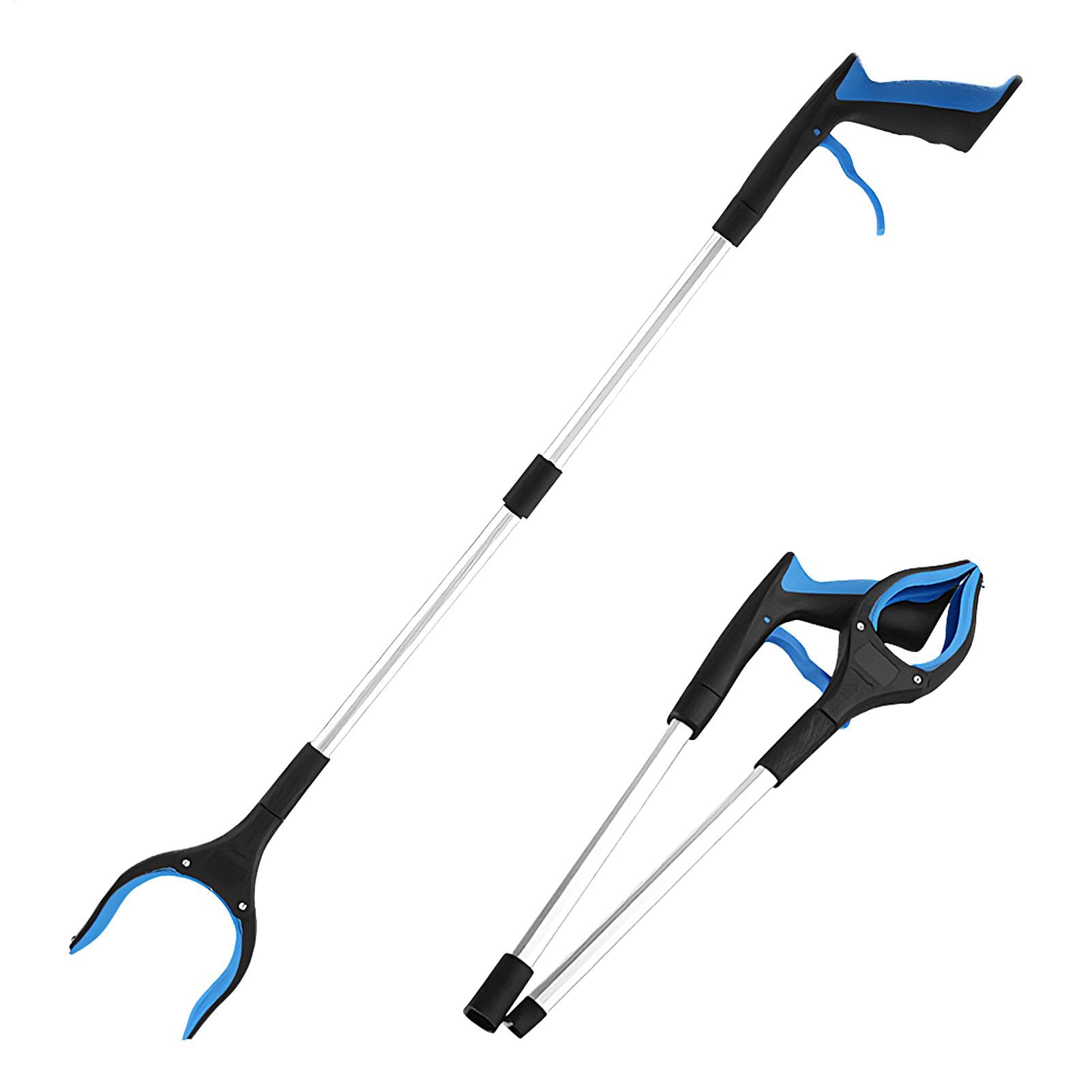 Heavy Duty Grabber Reacher, sk?adany chwytak do miotu, ?dzie do chwytania i si?gania, wytrzyma?y dr? ?ek do podnoszenia dla seniorów, kosz ?mieci