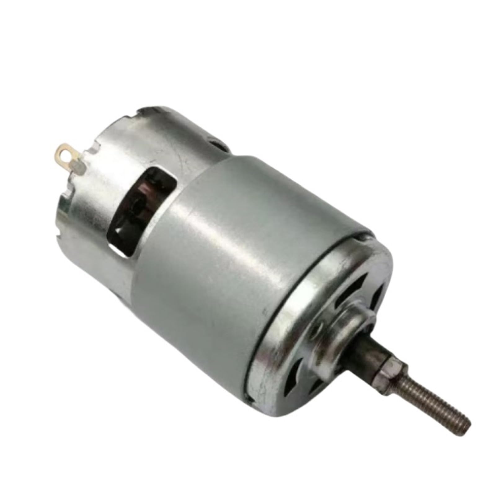 TQSKA 755 Type Motor For Weed Trimmer - 21V Lithium Battery Grass Cutter Motor With Long Shaft For Efficient Weed Cutting And Trimming