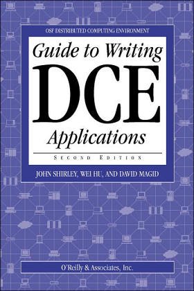 Guide to Writing DCE Applications 156592004X Book Cover