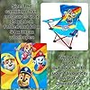 Toyland® Paw Patrol Pups Opvouwbare Kinderkampeerstoel Met Bekerhouder & Opbergtas - Perfect voor Kampeertrips, Strand & Tuin
