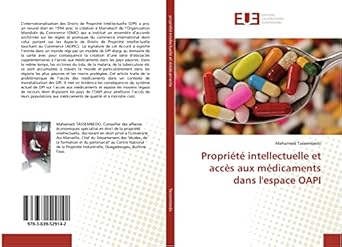 Propriete intellectuelle et acces aux medicaments dans l'espace OAPI