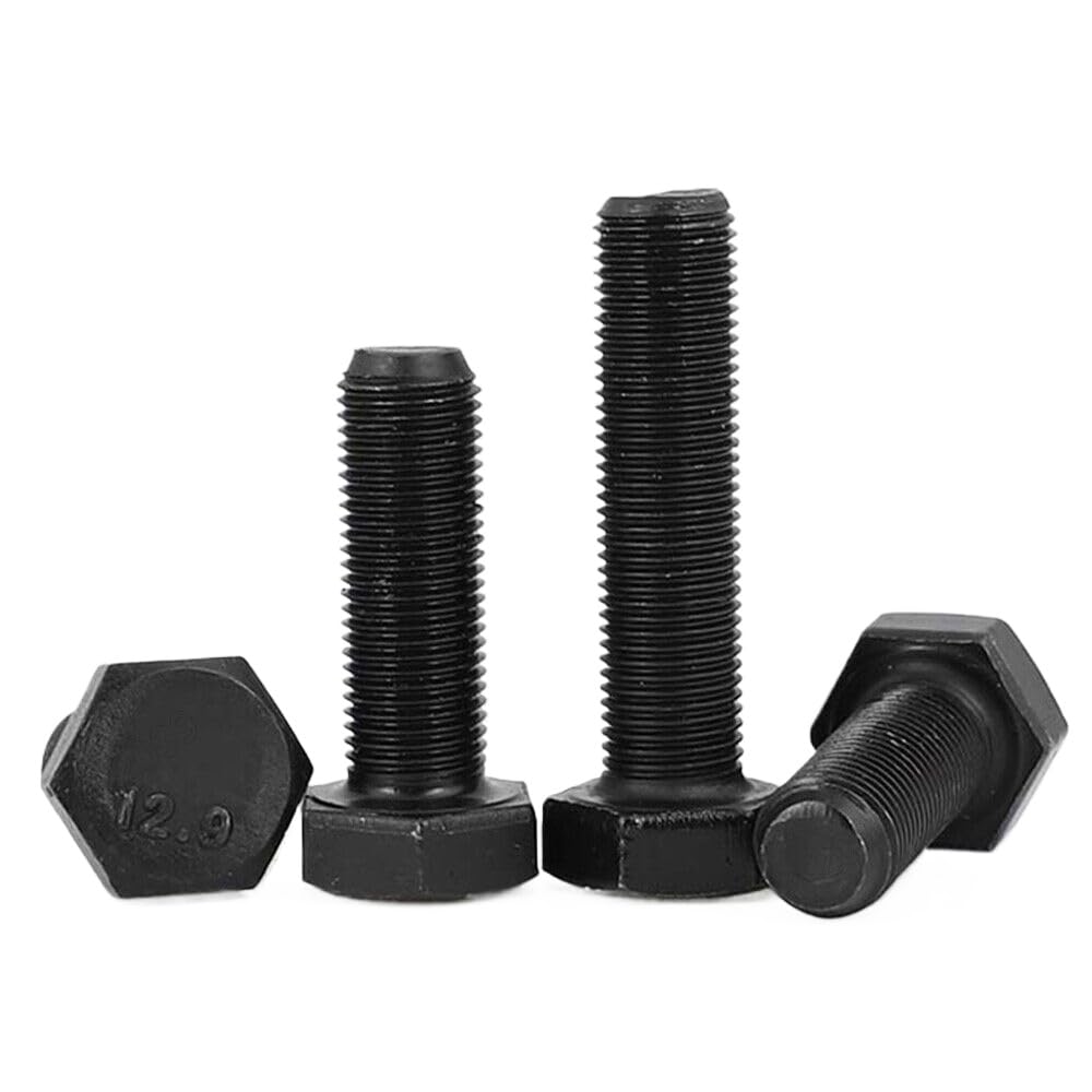 Pernos hexagonales de Acero Tornillos de Cabeza Hexagonal(M10x1.25x25mm)