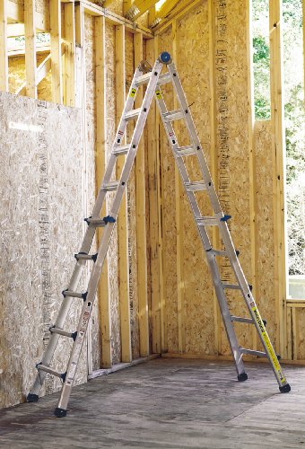 Cosco 20-221T1AS 21-Foot Multi-Position Aluminum Folding Ladder