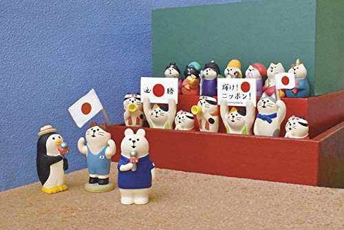 Amazon.co.jp: デコレ(Decole) 置物 ペンギン記者 2.6×3×H5.5cm