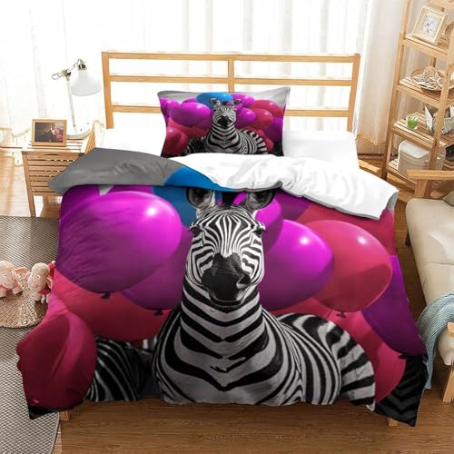 BJCJGGL Funda Nordica 90 Cebra Edredón