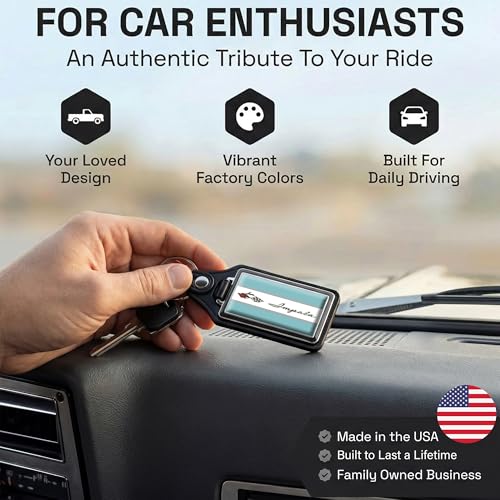 Image of Brotherhood Car Key Chain for Impala - Classic Models Keychain for Men and