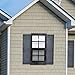 NeatiEase 2 Pack Shed Windows with Black Frame, 12 x 18 Flush Mount Small Window with Tempered Glass and Fiberglass Screen for Shed, Chicken Coop, Playhouse, Household, Garage