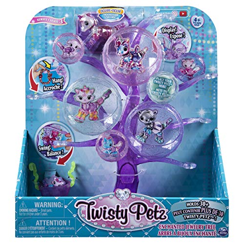 Twisty Petz, Series 3, Enchanted Jewelry Tree with Exclusive Collectible Bracelet, for Kids Aged 4 & Up, Multicolor