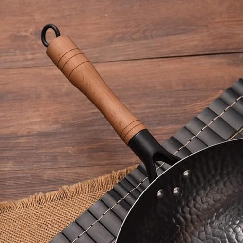 Wok de aluminio forjado 32 cm negro miniatura 5