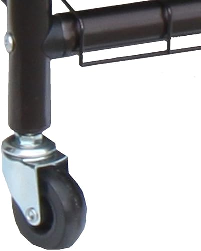 Miniatura 4 de Oceanstar Clasificador de ropa rodante de 2 bolsas, bronce