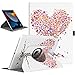 Price comparison product image TiMOVO Case for New iPad 9th Generation 2021/8th Gen 2020/7th Gen 2019, 360 Degree Rotating Stand Protective Cover, Smart Swivel Case with Auto Sleep/Wake Fit iPad 10.2-inch - Love Tree