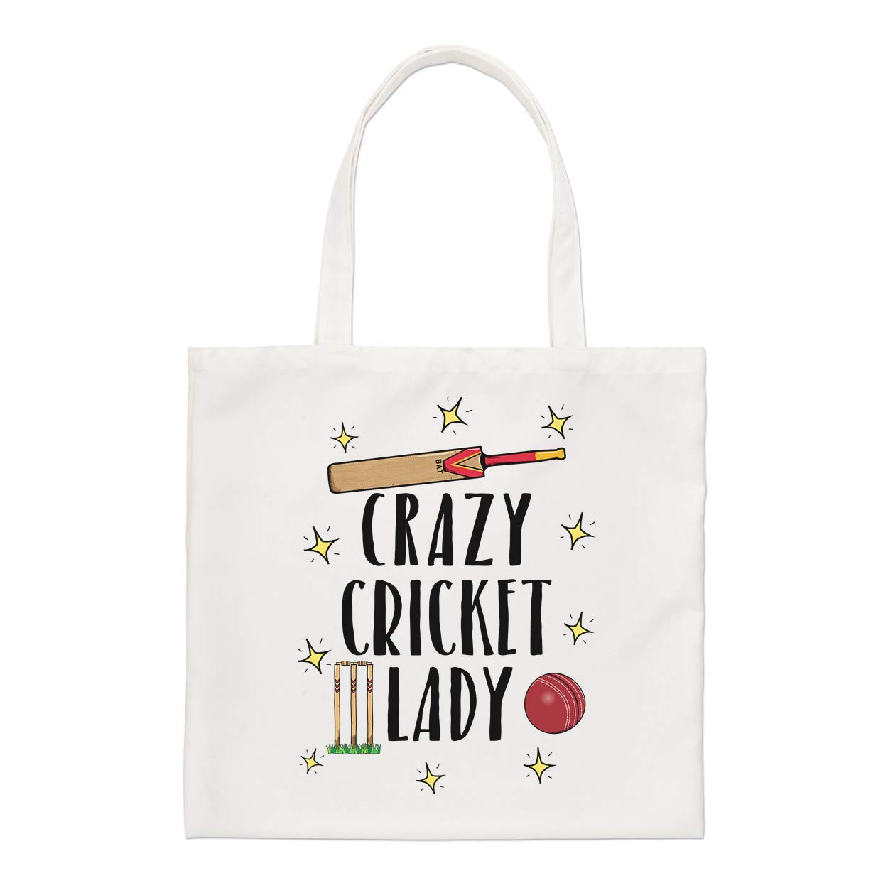Crazy Cricket Lady Regular Tote Bag