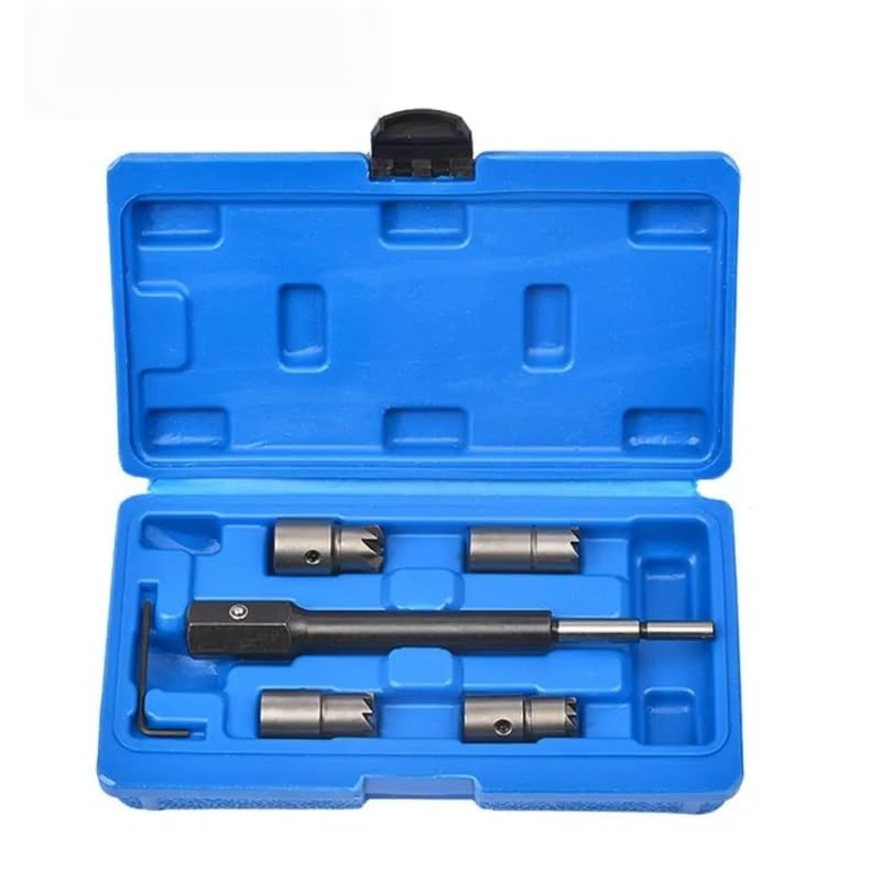 Kit d'outils de siège d'injecteur diesel 5 pièces pour nettoyage et réparation automobile