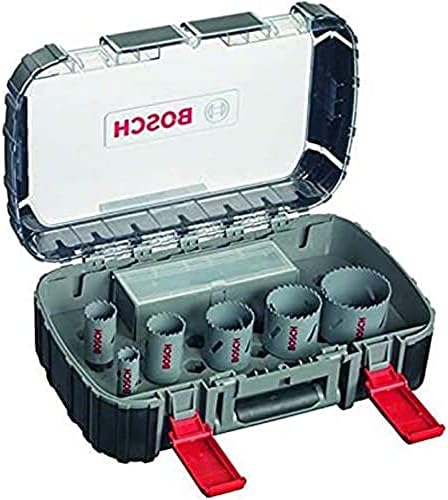 Bosch Professional 1x Hole Saw HSS Bi-metal for standard adapter (for various materials, Ø 60 mm, Accessory Rotary Drill)