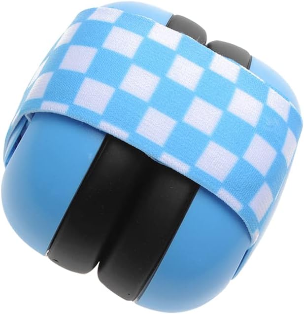 Gobesty Baby Ear Defenders, Baby Noise Cancelling Ear Defenders, 6-12 months Baby Ear Muffs, Adjustable Headband Noise Cancelling Headaphones for 6-12 months Baby/Toddlers