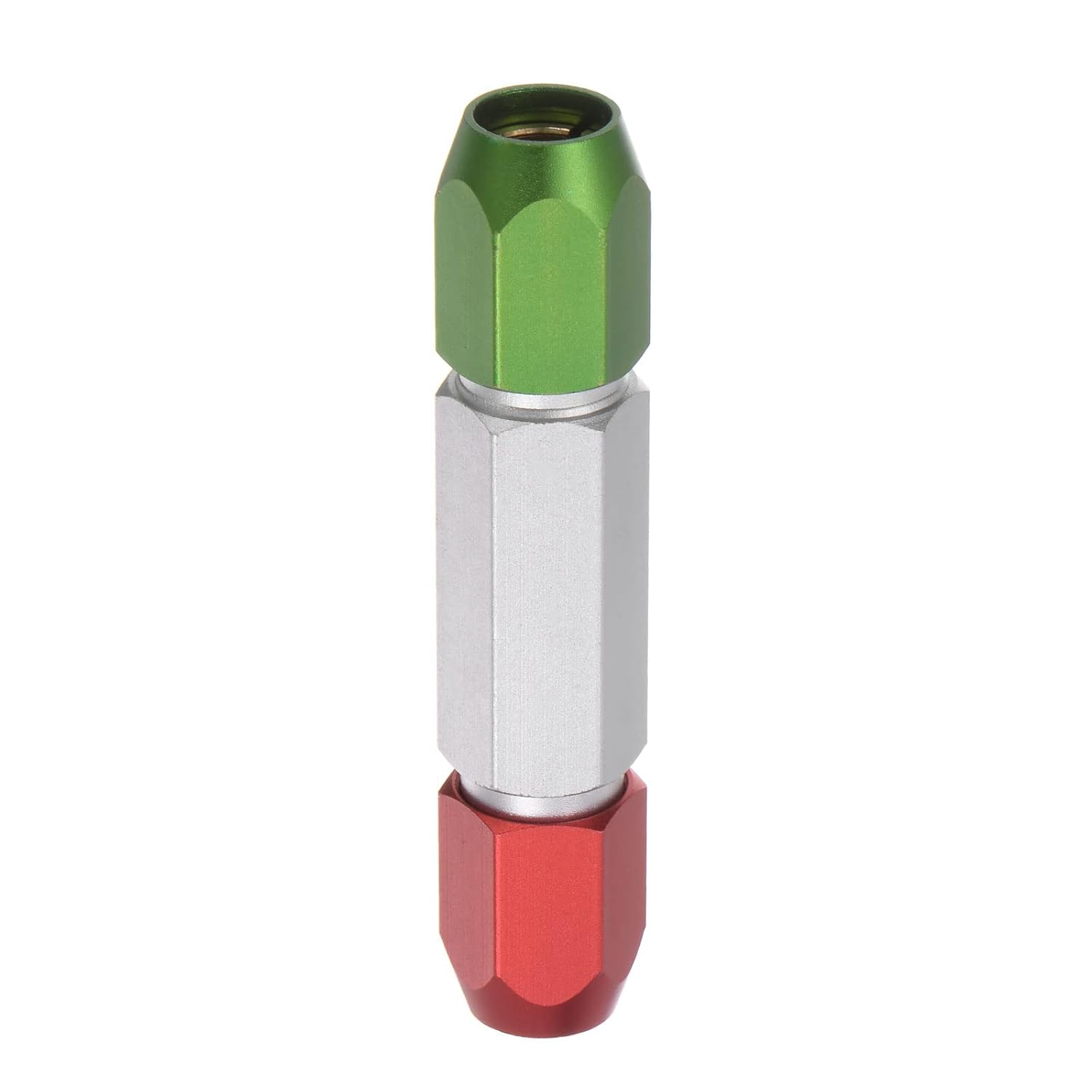 HARFINGTON Aluminum Alloy Pin Gage Handle 1.0-2.0mm Clamping Range Go No Double End Gauge Handle Industrial Tools for Plug Gage