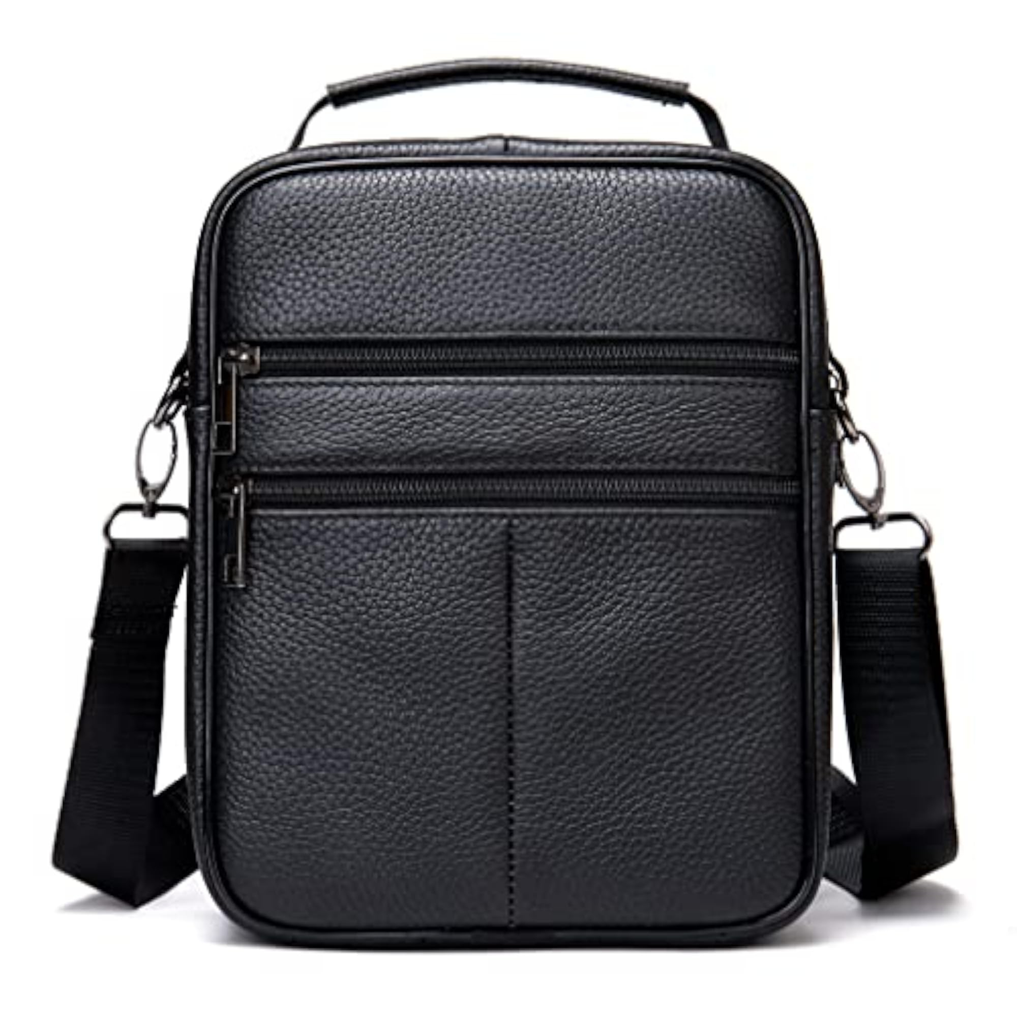 Small Leather Sling Shoulder Bag, Compact Design