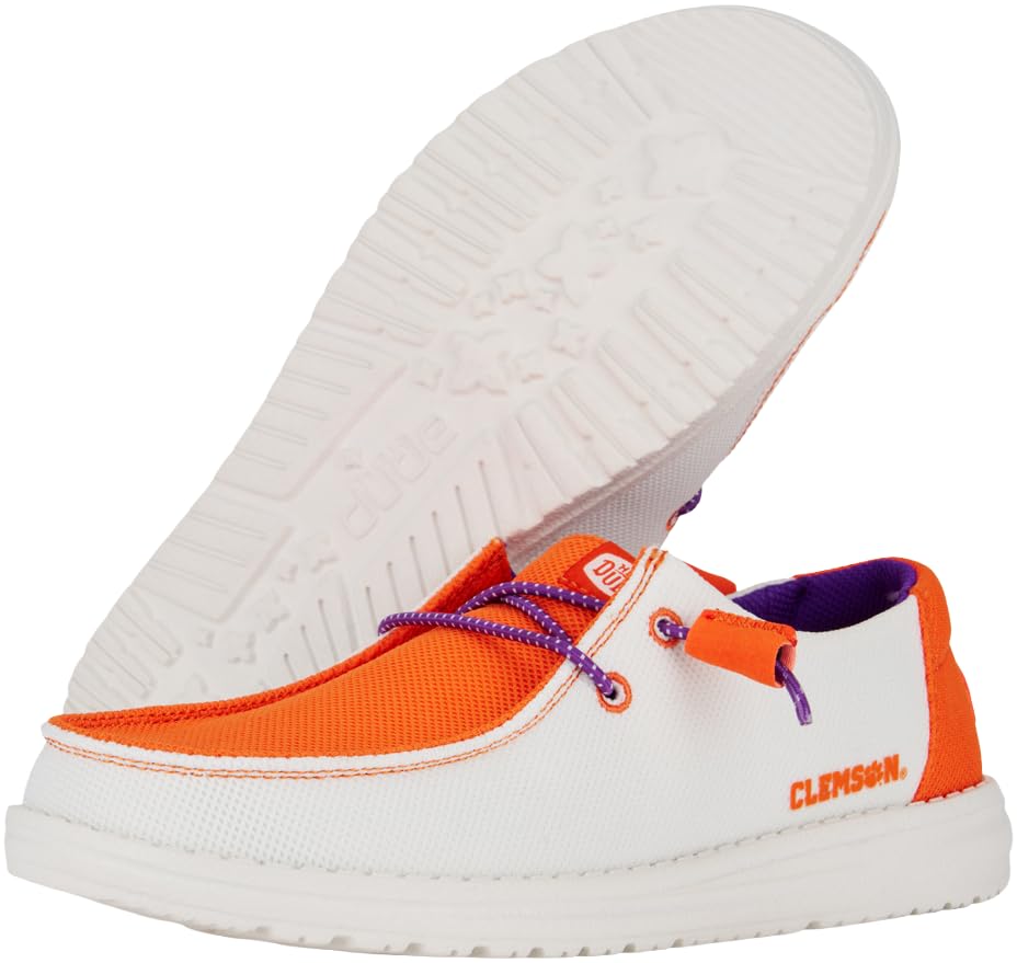 Image of HEYDUDE Women's Wendy NCAA | Women's Shoes | Women's Slip-on Loafers | Comfortable & Light-Weight