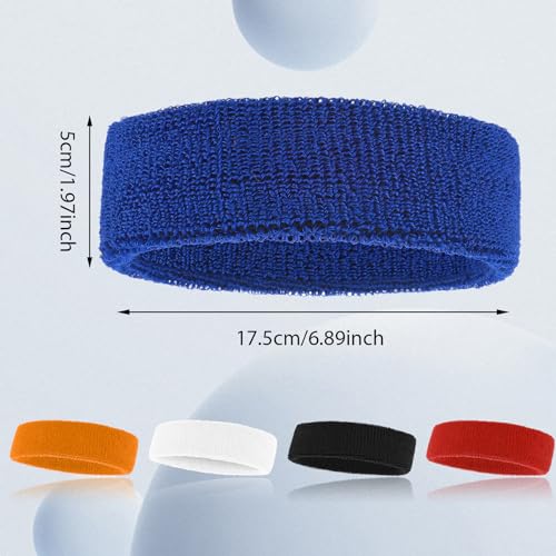 Faixa de cabelo masculina Mabor pacote com 5 faixas de cabelo para corrida atlética, ciclismo, exerc