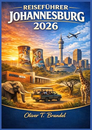 JOHANNESBURG REISEFÜHRER 2026: Johannesburgs Geschichte, Essen, Kultur und urbane Abenteuer verstehen (German Edition)